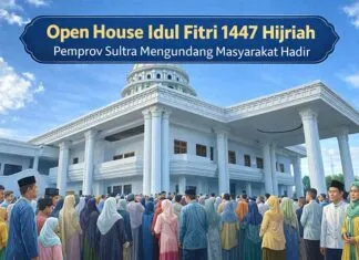 Pemprov Sultra Gelar Open House Idul Fitri 1447 H, Masyarakat Diundang Hadir Pemprov Sultra Gelar Open House Idul Fitri 1447 H, Masyarakat Diundang Hadir