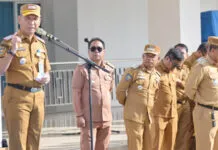 Pemkot Kendari Gelar Apel Gabungan, Sekda Serahkan SK Plt dan Tekankan Kesiapan HUT Kota Pemkot Kendari Gelar Apel Gabungan, Sekda Serahkan SK Plt dan Tekankan Kesiapan HUT Kota