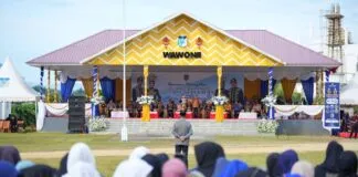 Gubernur Sultra Hadiri HUT ke-13 Konawe Kepulauan, Tekankan Kolaborasi untuk Wawonii Emas Gubernur Sultra Hadiri HUT ke-13 Konawe Kepulauan, Tekankan Kolaborasi untuk Wawonii Emas