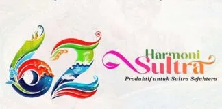 Logo HUT Sultra ke-62 Tahun 2026 Resmi Diluncurkan, Ini Makna Tema Harmoni Sultra Resmi Diluncurkan, Logo HUT ke-62 Sultra Usung Tema “Harmoni Sultra”