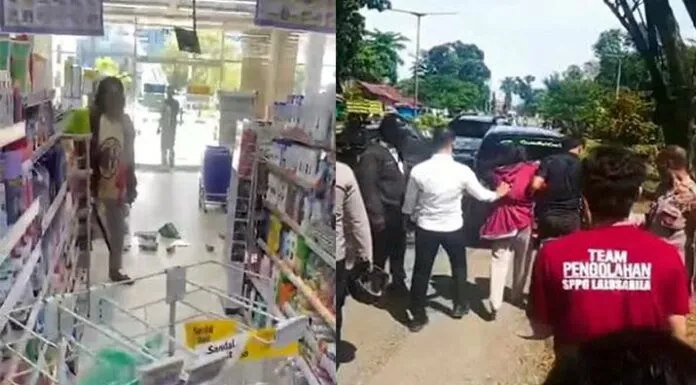 Wanita Diduga ODGJ Mengamuk Bawa Parang di Konawe, Pengendara Terluka Wanita Diduga ODGJ Mengamuk Bawa Parang di Konawe, Pengendara Terluka