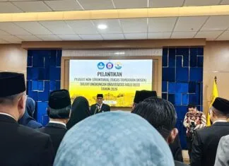 UHO Lantik 29 Pejabat Nonstruktural, Perkuat Tata Kelola dan Kinerja Akademik UHO Lantik 29 Pejabat Nonstruktural, Perkuat Tata Kelola dan Kinerja Akademik