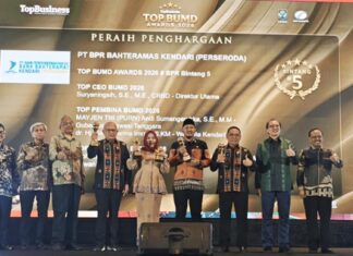 Pemkot Kendari Torehkan Prestasi di TOP BUMD Awards 2026 di Jakarta Pemkot Kendari Torehkan Prestasi di TOP BUMD Awards 2026 di Jakarta