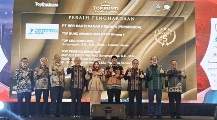 Pemkot Kendari Torehkan Prestasi di TOP BUMD Awards 2026 di Jakarta Pemkot Kendari Torehkan Prestasi di TOP BUMD Awards 2026 di Jakarta