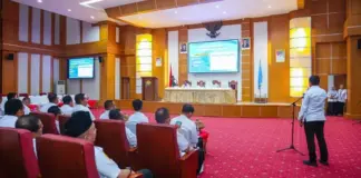 Gubernur Sultra Pimpin Rapat Pemantapan HUT ke-62, Seluruh OPD Diminta Maksimalkan Persiapan Gubernur Sultra Pimpin Rapat Pemantapan HUT ke-62, Seluruh OPD Diminta Maksimalkan Persiapan