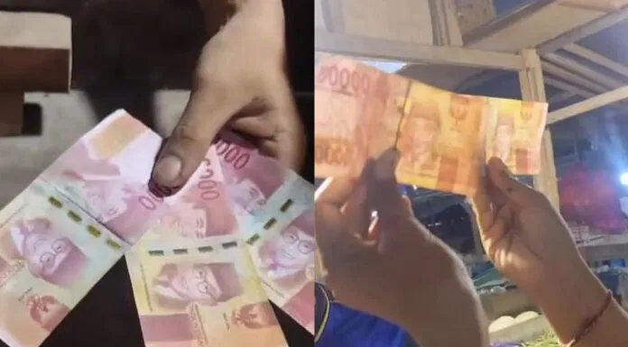 Uang Diduga Palsu Rp100 Ribu Ditemukan di Pasar Baruga Kendari, Pedagang Diminta Waspada Uang Diduga Palsu Rp100 Ribu Ditemukan di Pasar Baruga Kendari, Pedagang Diminta Waspada