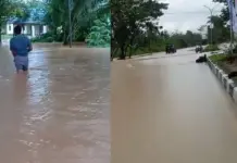 Banjir Genangi By Pass Lepo-Lepo Kendari, Pengendara Diminta Waspada Banjir Genangi By Pass Lepo-Lepo Kendari, Pengendara Diminta Waspada