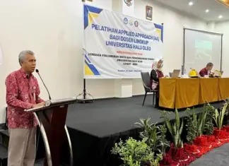 UHO Tingkatkan Kompetensi Dosen Lewat Pelatihan Applied Approach UHO Tingkatkan Kompetensi Dosen Lewat Pelatihan Applied Approach