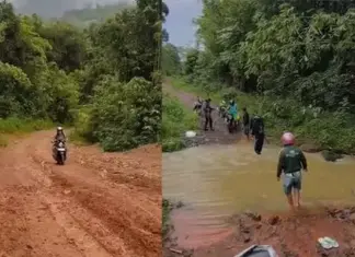 Jalan Rusak Tak Halangi Semangat Guru di Pelosok Konawe Utara Jalan Rusak Tak Halangi Semangat Guru di Pelosok Konawe Utara