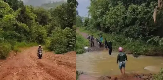 Jalan Rusak Tak Halangi Semangat Guru di Pelosok Konawe Utara Jalan Rusak Tak Halangi Semangat Guru di Pelosok Konawe Utara