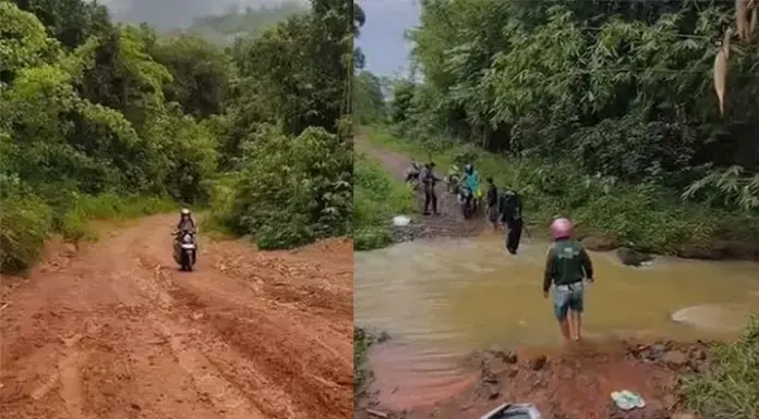 Jalan Rusak Tak Halangi Semangat Guru di Pelosok Konawe Utara Jalan Rusak Tak Halangi Semangat Guru di Pelosok Konawe Utara