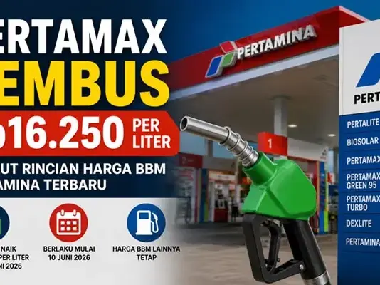 Pertamax Tembus Rp16.250 per Liter, Berikut Rincian Harga BBM Pertamina Terbaru Pertamax Tembus Rp16.250 per Liter, Berikut Rincian Harga BBM Pertamina Terbaru