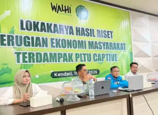 WALHI Sultra Sebut Kerugian Ekonomi Warga Morosi Akibat Pencemaran Capai Puluhan Miliar Rupiah WALHI Sultra Sebut Kerugian Ekonomi Warga Morosi Akibat Pencemaran Capai Puluhan Miliar Rupiah