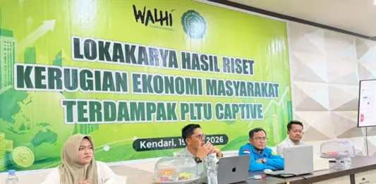 WALHI Sultra Sebut Kerugian Ekonomi Warga Morosi Akibat Pencemaran Capai Puluhan Miliar Rupiah WALHI Sultra Sebut Kerugian Ekonomi Warga Morosi Akibat Pencemaran Capai Puluhan Miliar Rupiah