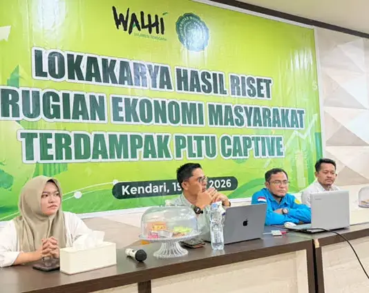 WALHI Sultra Sebut Kerugian Ekonomi Warga Morosi Akibat Pencemaran Capai Puluhan Miliar Rupiah WALHI Sultra Sebut Kerugian Ekonomi Warga Morosi Akibat Pencemaran Capai Puluhan Miliar Rupiah