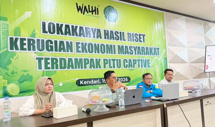 walhisultra WALHI Sultra Sebut Kerugian Ekonomi Warga Morosi Akibat Pencemaran Capai Puluhan Miliar Rupiah