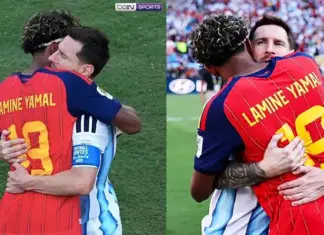 Saat Yamal Menghampiri Messi, Pelukan yang Menyentuh Hati Pecinta Sepak Bola Saat Yamal Menghampiri Messi, Pelukan yang Menyentuh Hati Pecinta Sepak Bola