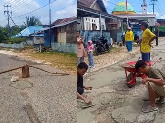 Aksi Gotong Royong Warga Desa Kondongia Muna Tuai Apresiasi Warganet Aksi Gotong Royong Warga Desa Kondongia Muna Tuai Apresiasi Warganet