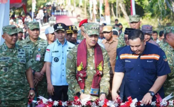 TNI, ANTAM dan Pemkab Konut Bersinergi Bangun Jembatan Perintis Garuda TNI, ANTAM dan Pemkab Konut Bersinergi Bangun Jembatan Perintis Garuda