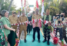 Kolaborasi ANTAM, TNI dan Pemda Konut, Jembatan Perintis Garuda Resmi Digunakan Warga Banggina Kolaborasi ANTAM, TNI dan Pemda Konut, Jembatan Perintis Garuda Resmi Digunakan Warga Banggina