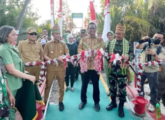 Kolaborasi ANTAM, TNI dan Pemda Konut, Jembatan Perintis Garuda Resmi Digunakan Warga Banggina Kolaborasi ANTAM, TNI dan Pemda Konut, Jembatan Perintis Garuda Resmi Digunakan Warga Banggina