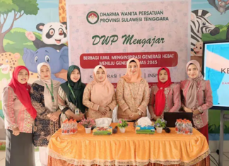 DWP Sultra Luncurkan Program Mengajar, Edukasi Siswa soal Bullying hingga Bahaya Narkoba DWP Sultra Luncurkan Program Mengajar, Edukasi Siswa soal Bullying hingga Bahaya Narkoba