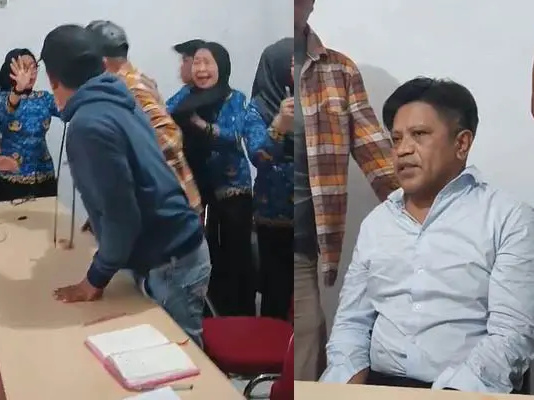 Dikepung Simpatisan Ridwan Bae, Kadispar Sultra Ridwan Badallah Minta Maaf Dikepung Simpatisan Ridwan Bae, Kadispar Sultra Ridwan Badallah Minta Maaf