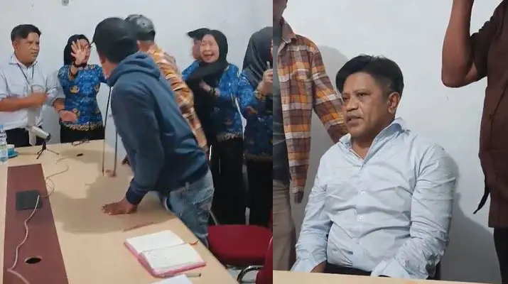 ridwanbadallah Dikepung Simpatisan Ridwan Bae, Kadispar Sultra Ridwan Badallah Minta Maaf